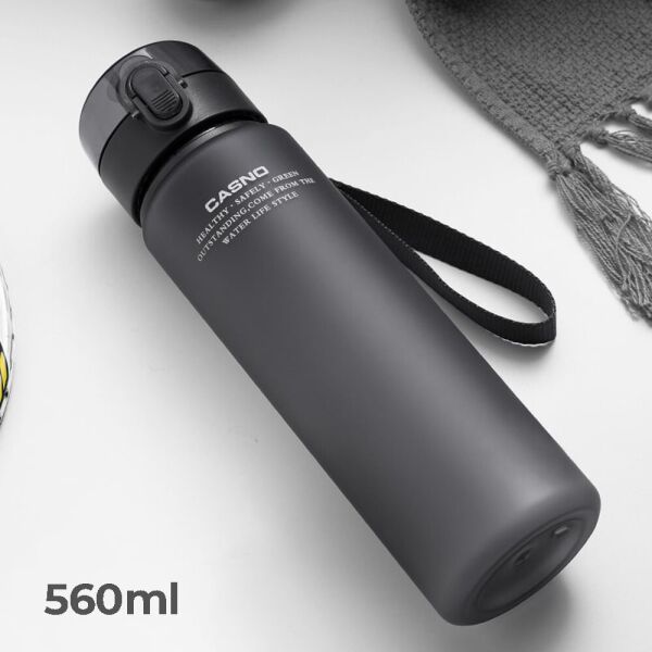 

Пляшка для води CASNO 560 мл KXN-1115 Сіра