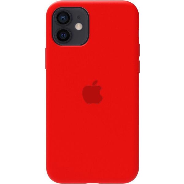 

Чехол-накладка TOTO Silicone Full Protection Case Apple iPhone 12/12 Pro Red