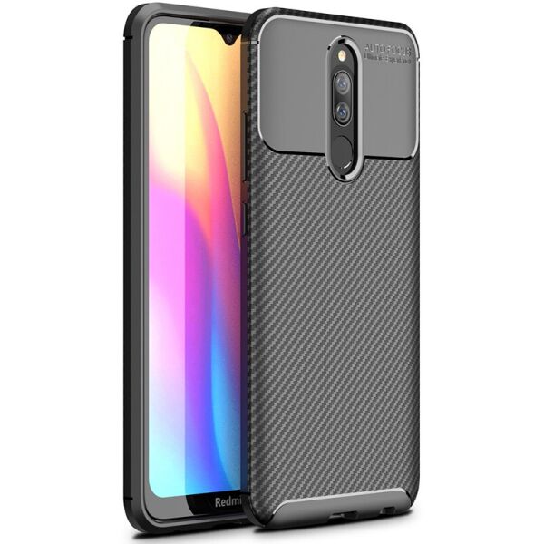 

Чехол-накладка TOTO TPU Carbon Fiber 1,5mm Case Xiaomi Redmi 8A Black