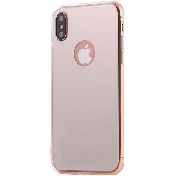

Чехол-накладка TOTO TPU Mirror soft case iPhone X Silver