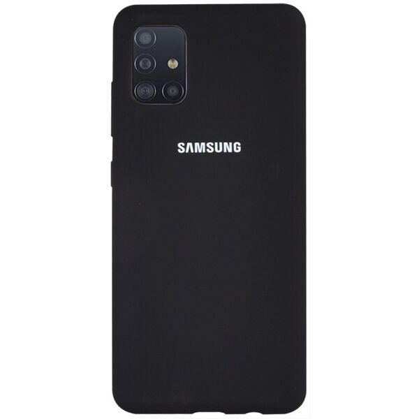 

Чехол-накладка TOTO Silicone Full Protection Case Samsung Galaxy A51 Black