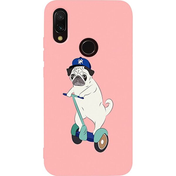 

Чехол-накладка TOTO Matt TPU 2mm Print Case Xiaomi Redmi 7 #2 Dog Skate Pink