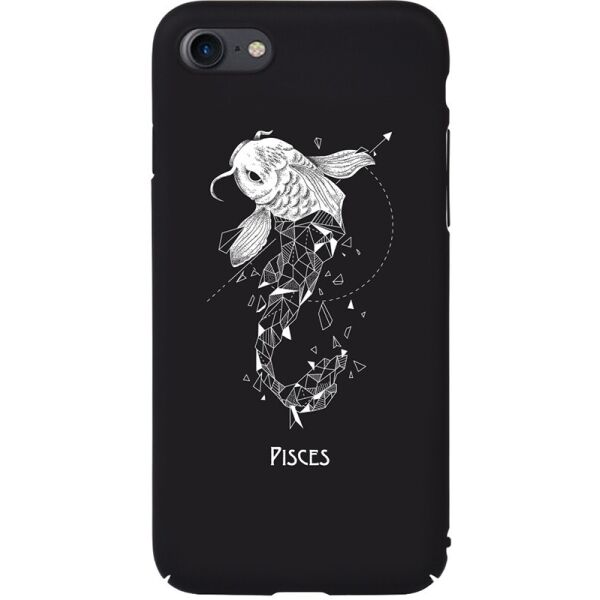 

Чехол-накладка TOTO Full PC Print Case Apple iPhone 7/8/SE 2020 #170_Pisces Black