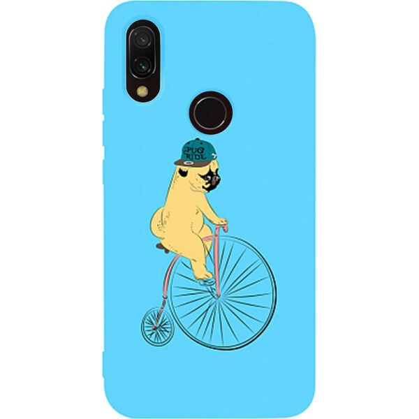 

Чехол-накладка TOTO Matt TPU 2mm Print Case Xiaomi Redmi 7 #10 Dog Ride Sky Blue