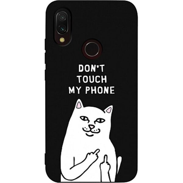 

Чехол-накладка TOTO Matt TPU 2mm Print Case Xiaomi Redmi 7 #58 Cat Dontouch Black