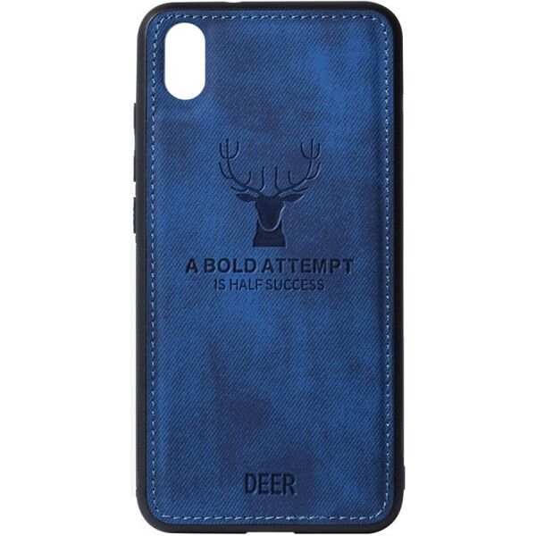

Чехол-накладка TOTO Deer Shell With Leather Effect Case Xiaomi Redmi 7A Dark Blue