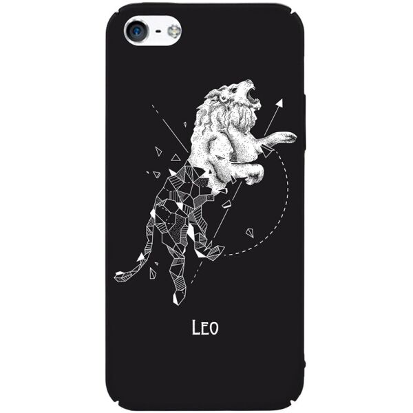

Чехол-накладка TOTO Full PC Print Case Apple iPhone SE/5s/5 #167_Leo Black