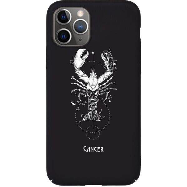 

Чехол-накладка TOTO Full PC Print Case Apple iPhone 11 Pro #169_Cancer Black