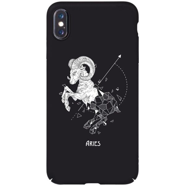 

Чехол-накладка TOTO Full PC Print Case Apple iPhone XS Max #168_Aries Black
