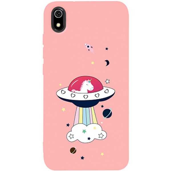 

Чехол-накладка TOTO Matt TPU 2mm Print Case Xiaomi Redmi 7A #17 Ufo Pink
