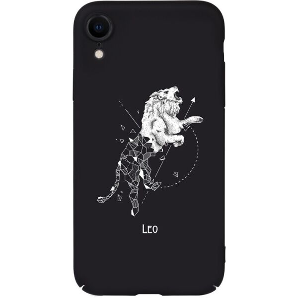 

Чехол-накладка TOTO Full PC Print Case Apple iPhone XR #167_Leo Black