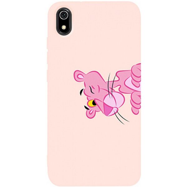 

Чехол-накладка TOTO Matt TPU 2mm Print Case Xiaomi Redmi 7A #54 Pink Pantera Sand pink