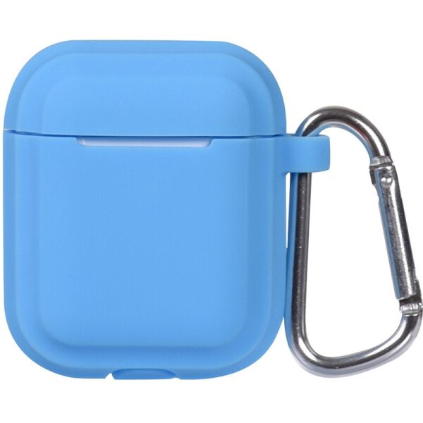 

Кейс TOTO Plain Cover With Stripe Style Case AirPods Sky Blue