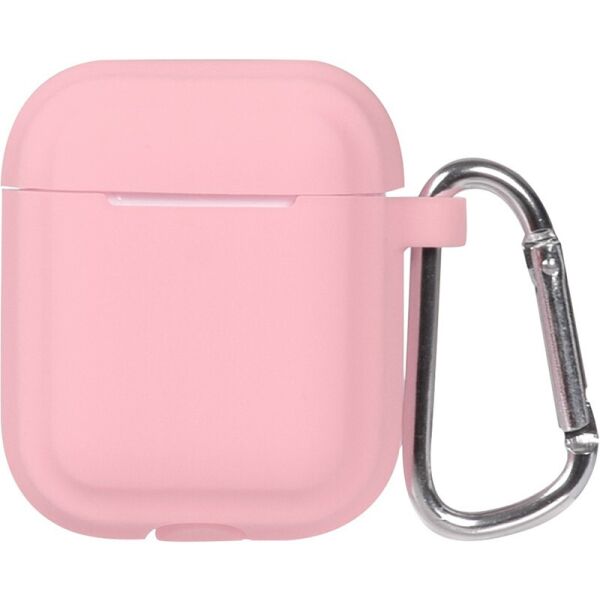 

Кейс TOTO Plain Cover With Stripe Style Case AirPods Pink