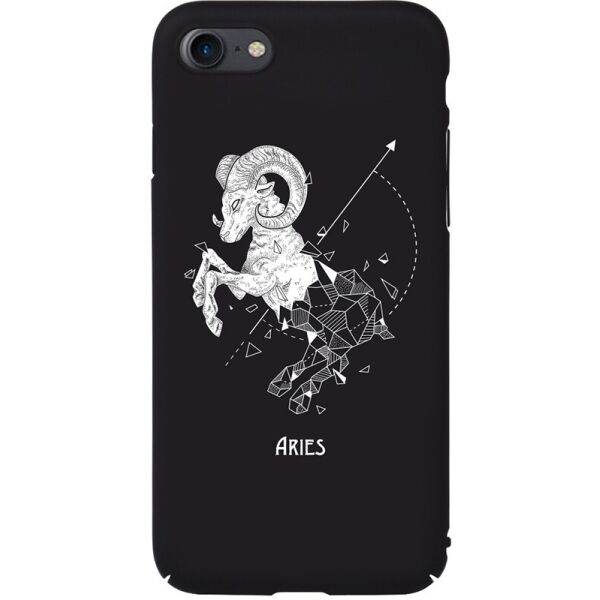 

Чехол-накладка TOTO Full PC Print Case Apple iPhone 7/8/SE 2020 #168_Aries Black