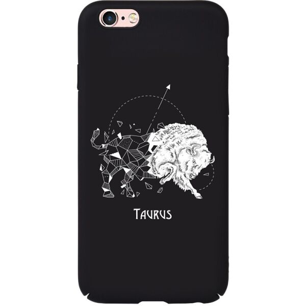 

Чехол-накладка TOTO Full PC Print Case Apple iPhone 6/6S #172_Taurus Black