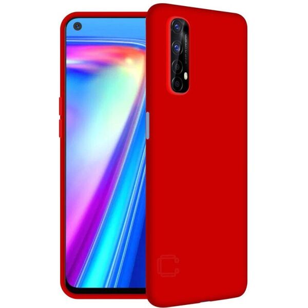 

Чехол-накладка TOTO 1mm Matt TPU Case Realme 7 (Global) Red