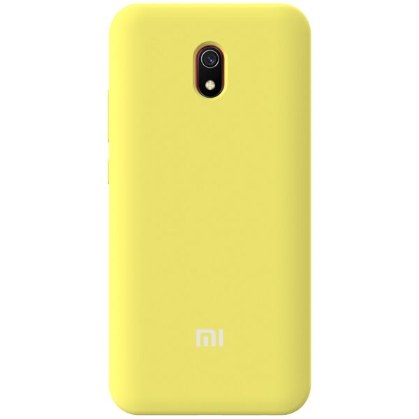 

Чехол-накладка TOTO Silicone Full Protection Case Xiaomi Redmi 8A Lemon Yellow