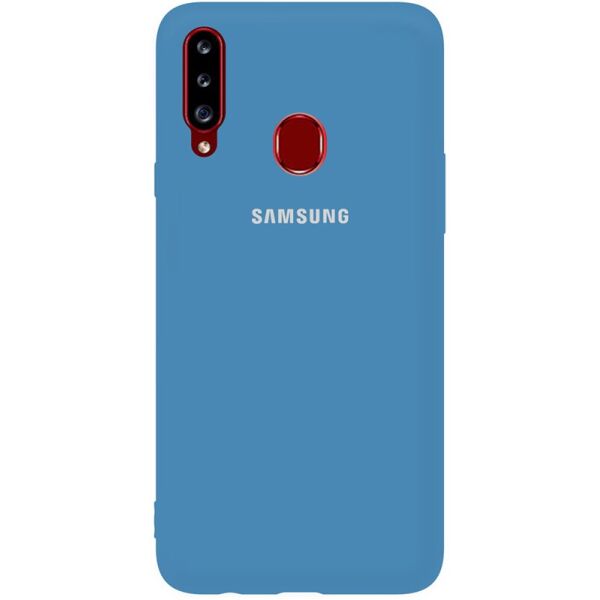 

Чехол-накладка TOTO Silicone Full Protection Case Samsung Galaxy A20s Navy Blue