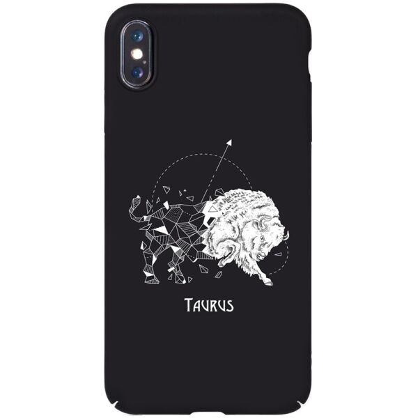 

Чехол-накладка TOTO Full PC Print Case Apple iPhone X/XS #172_Taurus Black