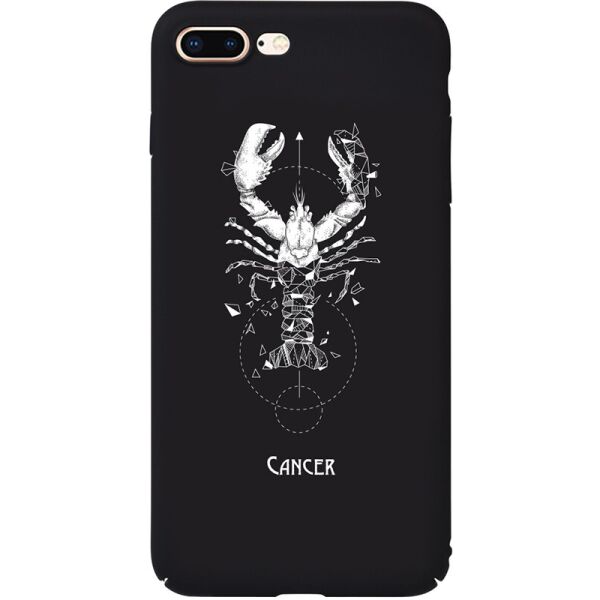 

Чехол-накладка TOTO Full PC Print Case Apple iPhone 7 Plus/8 Plus #169_Cancer Black