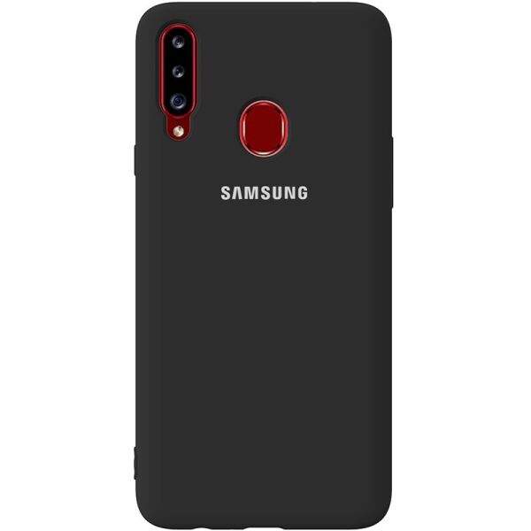 

Чехол-накладка TOTO Silicone Full Protection Case Samsung Galaxy A20s Black