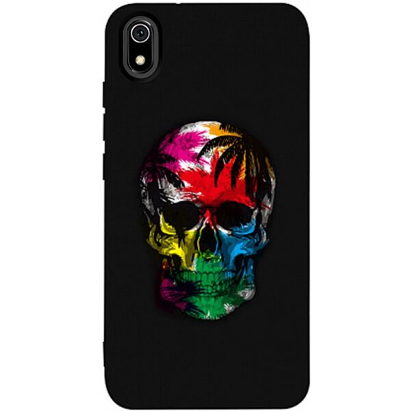 

Чехол-накладка TOTO Matt TPU 2mm Print Case Xiaomi Redmi 7A #29 Skull Black