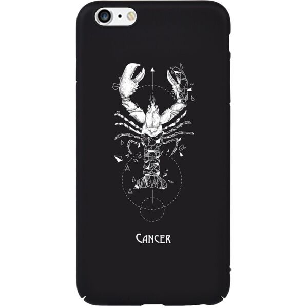 

Чехол-накладка TOTO Full PC Print Case Apple iPhone 6 Plus/6S Plus #169_Cancer Black