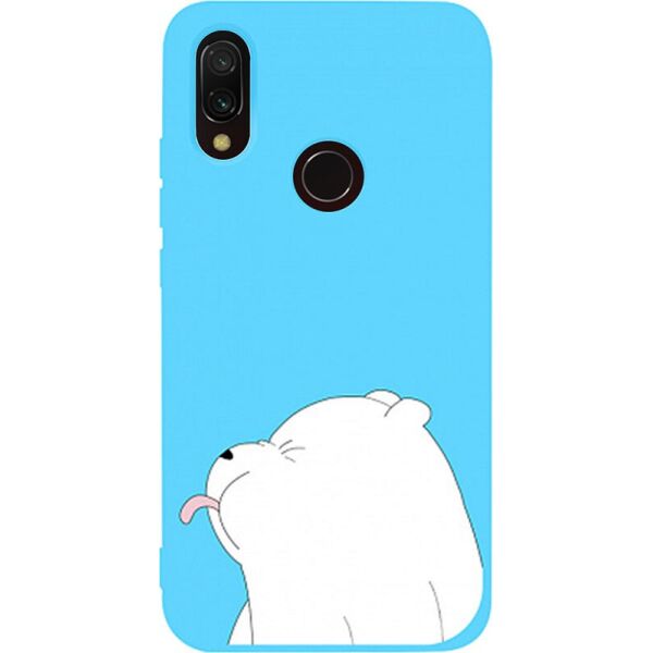 

Чехол-накладка TOTO Matt TPU 2mm Print Case Xiaomi Redmi 7 #57 Bear Tongue Sky Blue