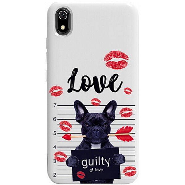 

Чехол-накладка TOTO Pure TPU 2mm Print Case Xiaomi Redmi 7A #39 Dog Kiss White