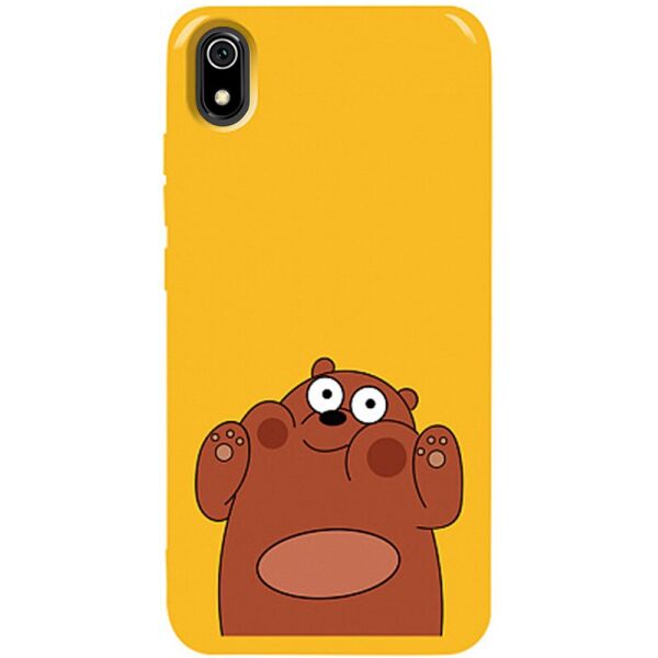 

Чехол-накладка TOTO Pure TPU 2mm Print Case Xiaomi Redmi 7A #56 Bear Ups Yellow