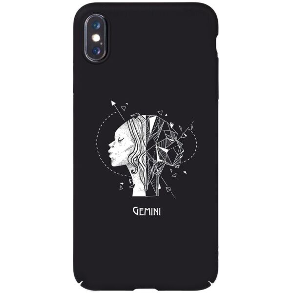 

Чехол-накладка TOTO Full PC Print Case Apple iPhone X/XS #162_Gemini Black