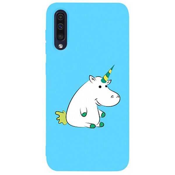 

Чехол-накладка TOTO Matt TPU 2mm Print Case Samsung Galaxy A30s/A50/A50s #1 Unicorn Circle Sky Blue