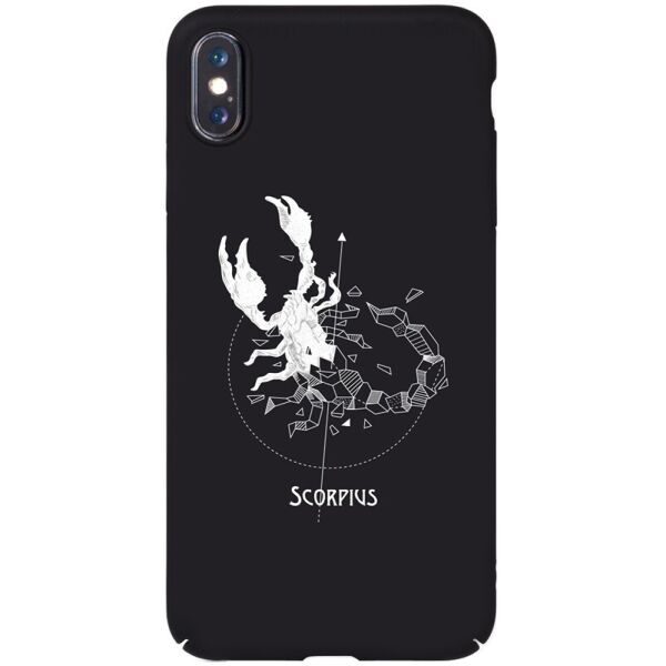 

Чехол-накладка TOTO Full PC Print Case Apple iPhone X/XS #161_Scorpius Black
