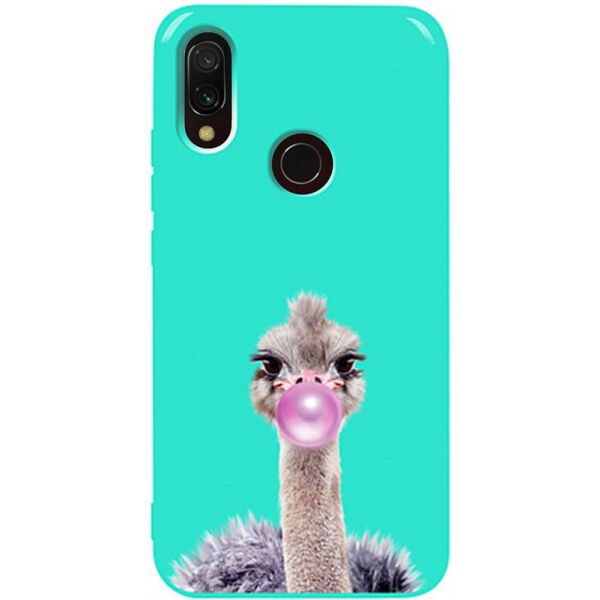 

Чехол-накладка TOTO Pure TPU 2mm Print Case Xiaomi Redmi 7 #38 Ostrich Gum Mint