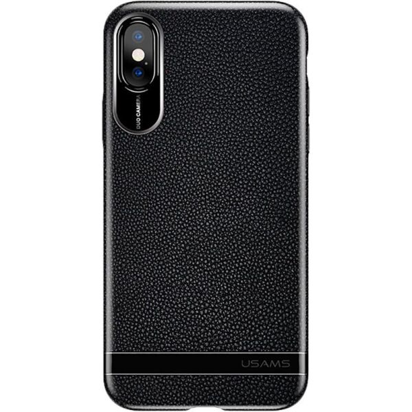 

Чехол-накладка Usams Case-Sinja Series iPhone X Black