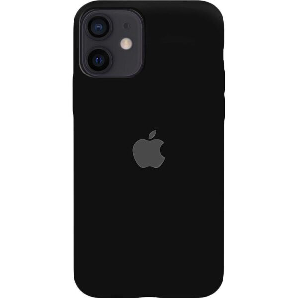 

Чехол-накладка TOTO Silicone Full Protection Case Apple iPhone 12 Mini Black