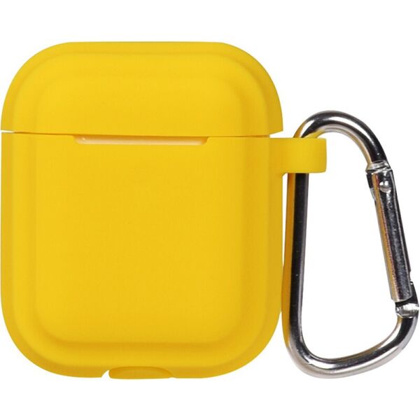 

Кейс TOTO Plain Cover With Stripe Style Case AirPods Yellow
