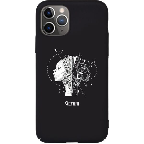 

Чехол-накладка TOTO Full PC Print Case Apple iPhone 11 Pro #162_Gemini Black