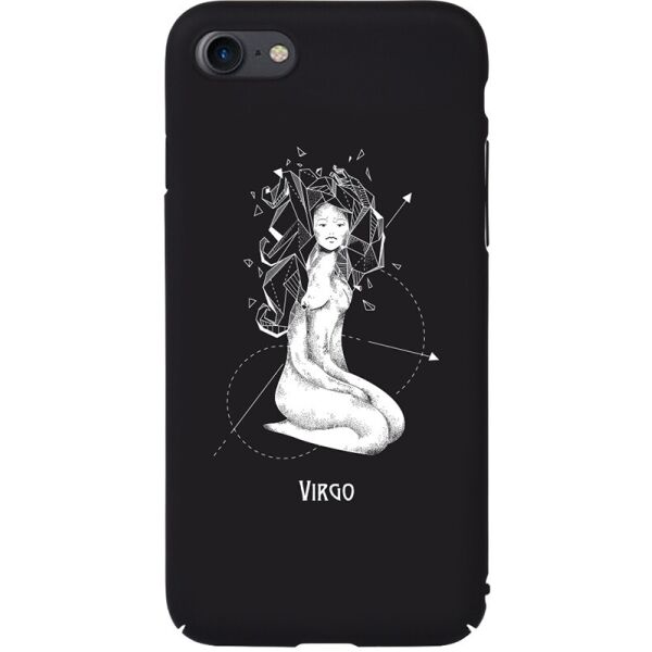 

Чехол-накладка TOTO Full PC Print Case Apple iPhone 7/8/SE 2020 #165_Virgo Black