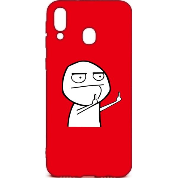 

Чехол-накладка TOTO Cartoon Soft Silicone TPU Case Samsung Galaxy M20 FK 2 Red