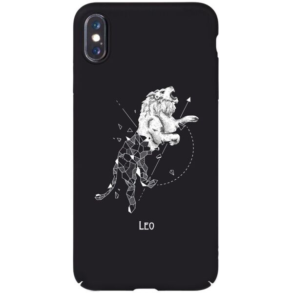 

Чехол-накладка TOTO Full PC Print Case Apple iPhone X/XS #167_Leo Black