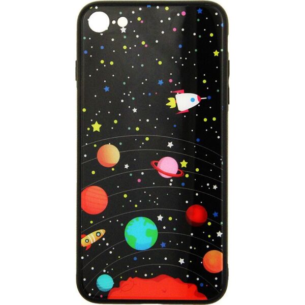

Чехол-накладка TOTO Glass Fashionable Case Apple iPhone 6 Plus/6S Plus Star Space