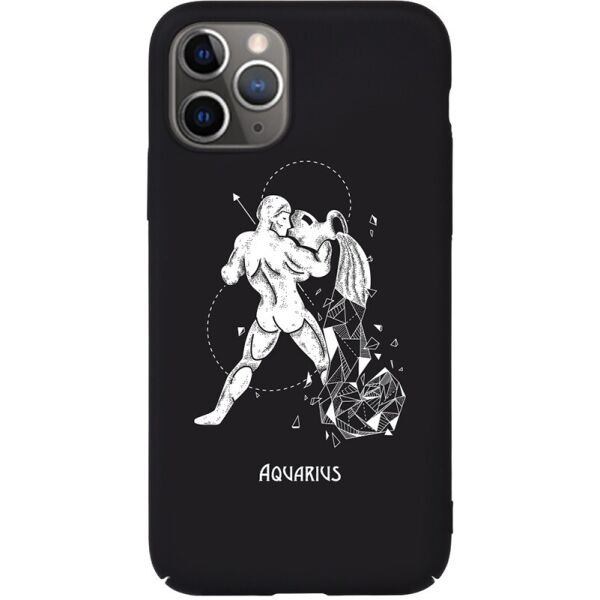 

Чехол-накладка TOTO Full PC Print Case Apple iPhone 11 Pro Max #164_Aquarius Black