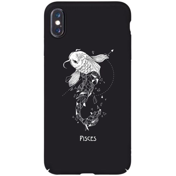 

Чехол-накладка TOTO Full PC Print Case Apple iPhone X/XS #170_Pisces Black