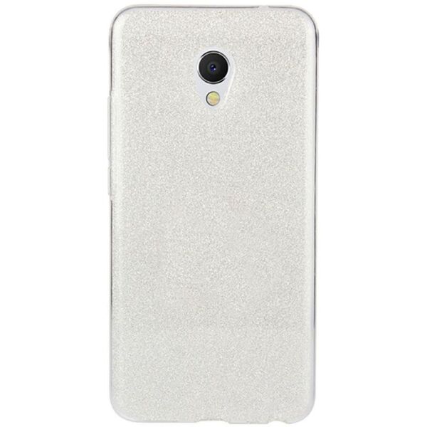 

Чехол-накладка TOTO TPU Case Rose series 2 Meizu M5 Silver
