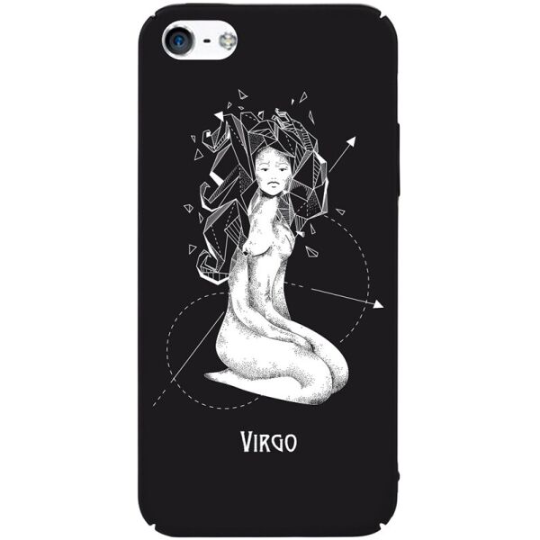 

Чехол-накладка TOTO Full PC Print Case Apple iPhone SE/5s/5 #165_Virgo Black