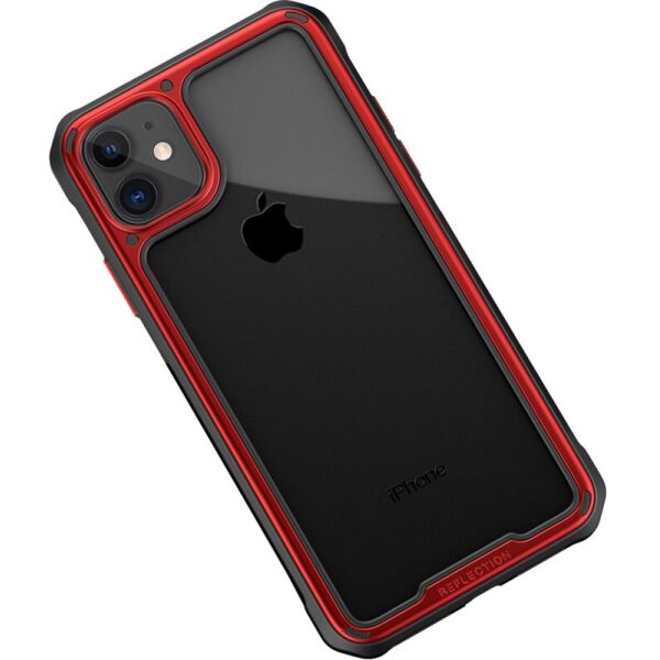 

Чехол-накладка Ipaky Mufull Series TPU+PC Case Apple iPhone 11 Red