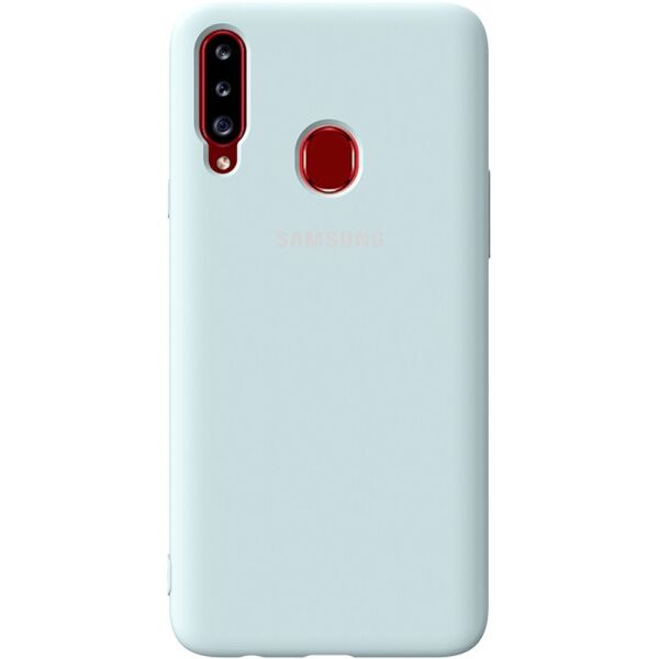 

Чехол-накладка TOTO Silicone Full Protection Case Samsung Galaxy A20s Sky Blue