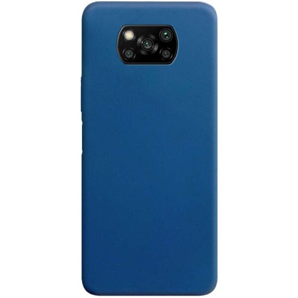 

Чехол-накладка TOTO Silicone Full Protection Case Xiaomi Poco X3 Navy Blue
